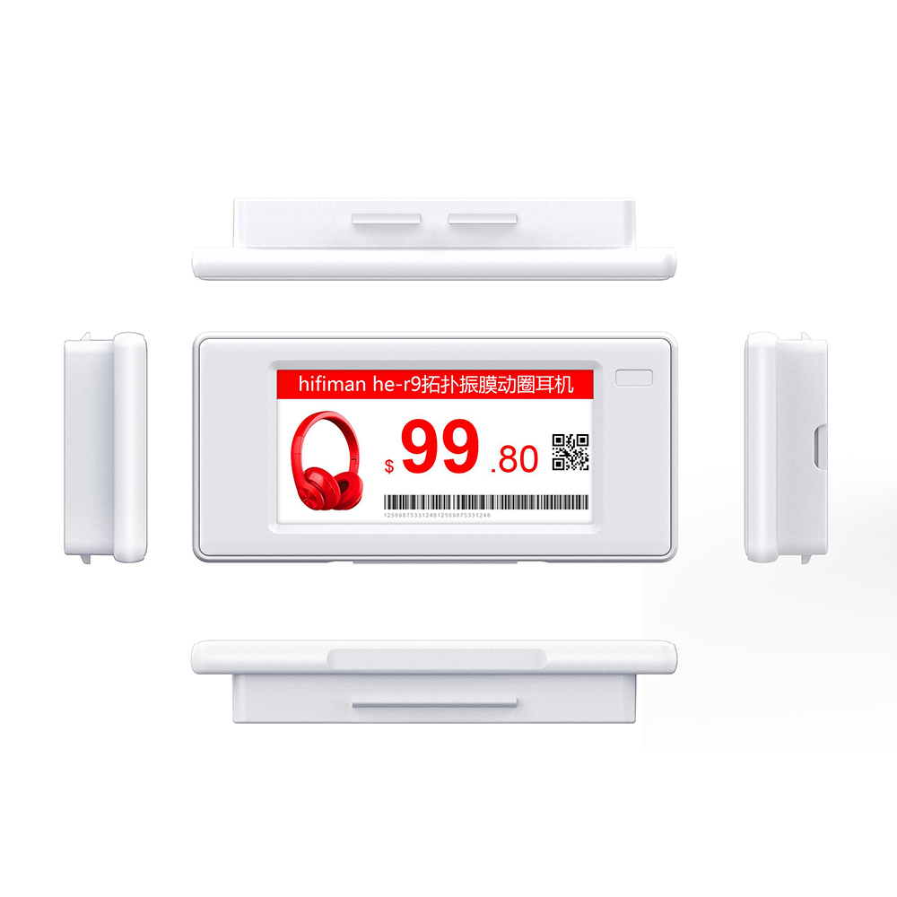 2.13 Inch 3 Color Electronic Shelf Label Display Color Black White Red