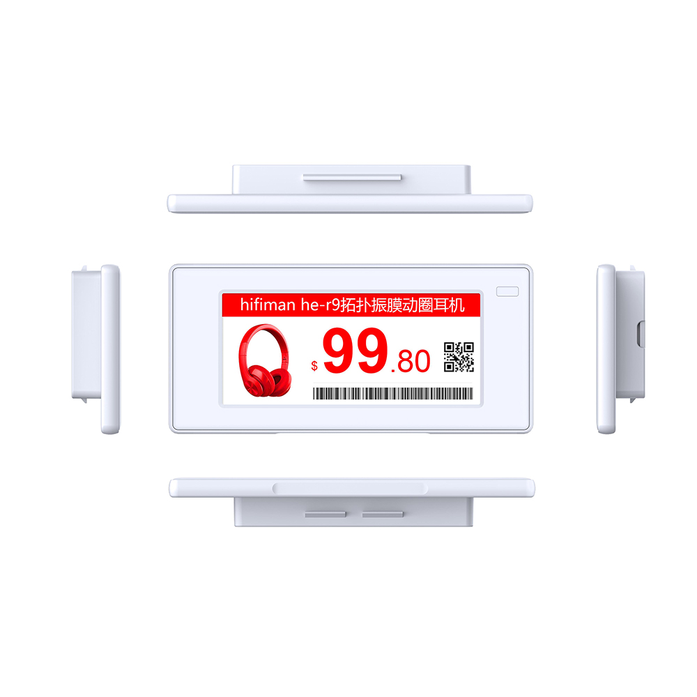 2.9 Inch 3 Color Electronic Shelf Label Display Color Black White Red