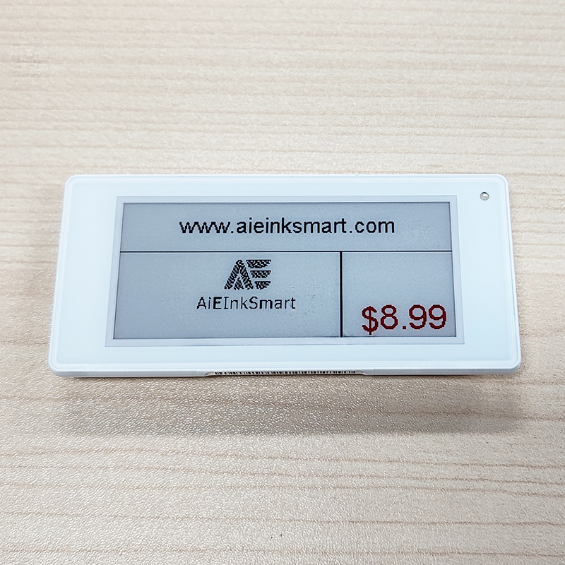 2.90 Inch 2.4GHz Bluetooth Electronic Shelf Label