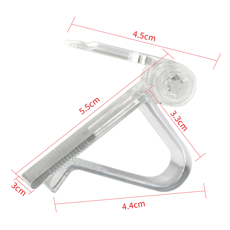 Digital Shelf Label Vertical Clip For Flat Surface