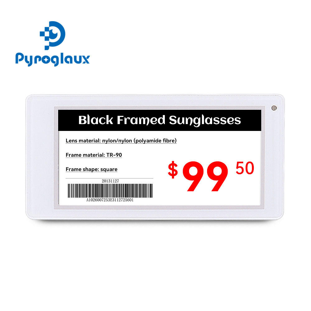 White Shell 3.5 Inch Electronic Shelf Label