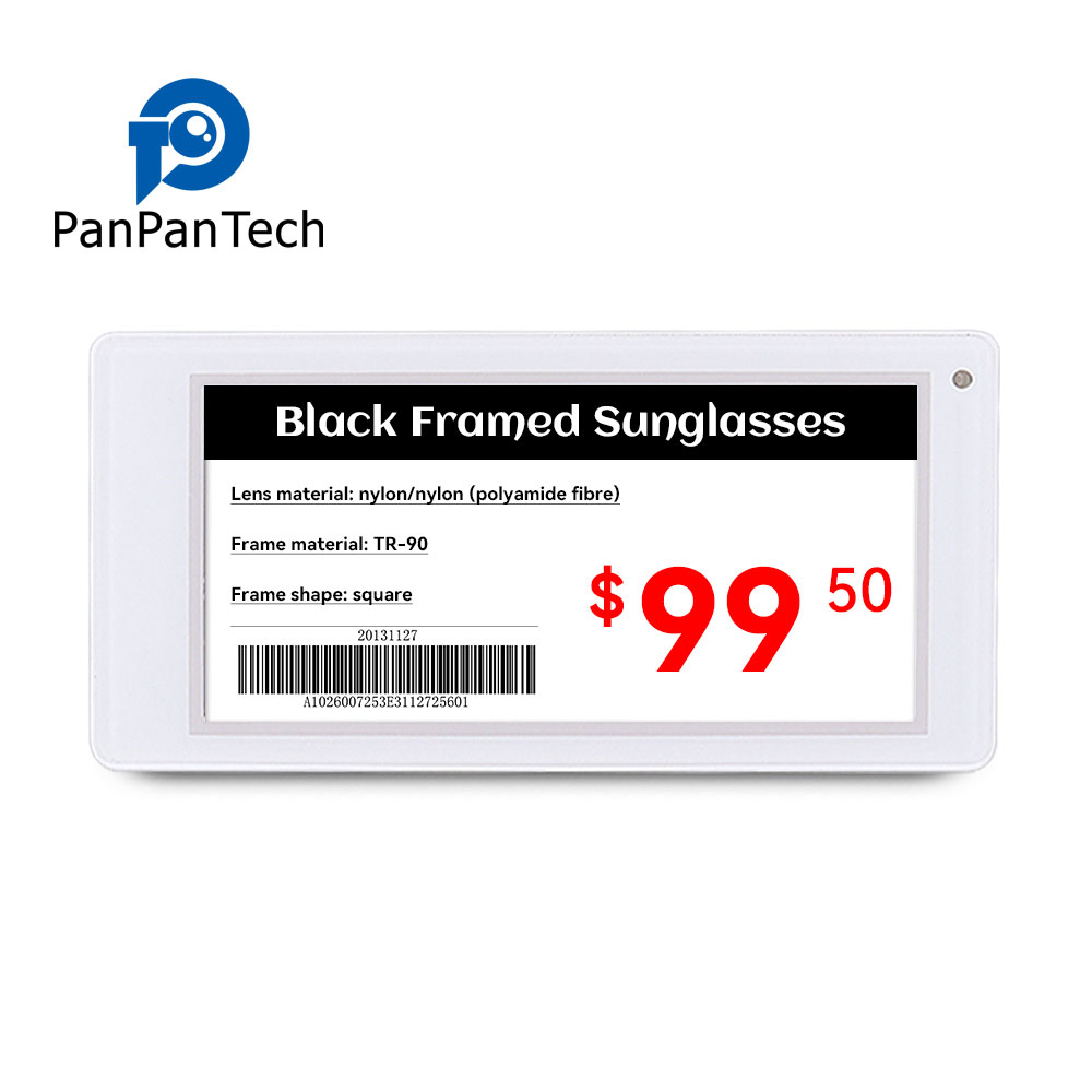 White Shell 3.5 Inch Electronic Shelf Label
