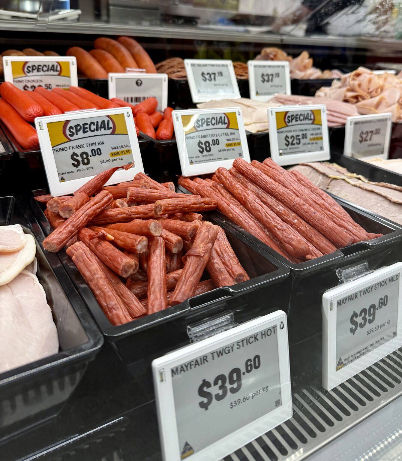 electronic shelf labels