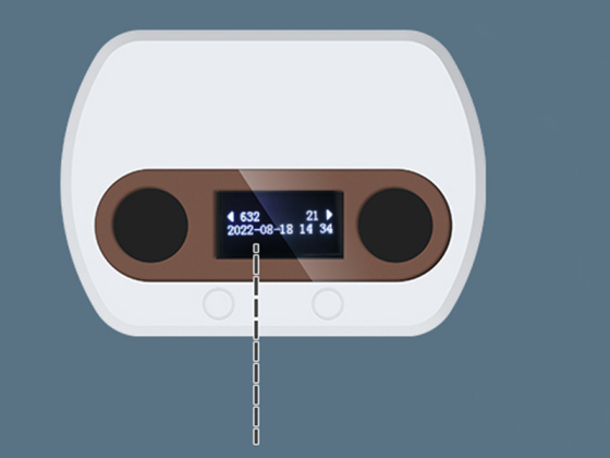 Networking Two-way Wiring Passenger Flow Statistics Shopping Mall Induction-free Store Counter Export M8 Infrared Remote