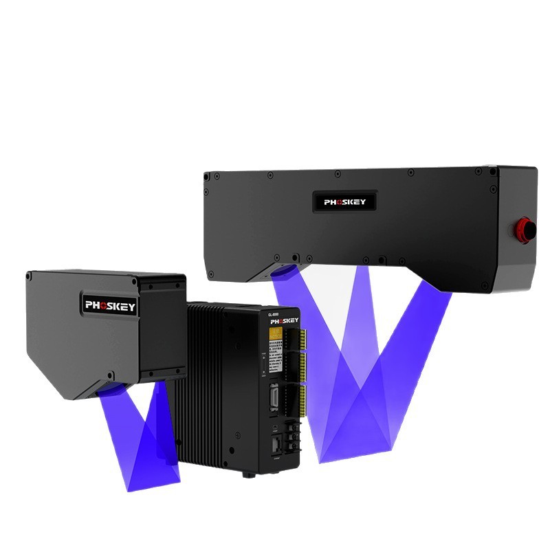 3D Line Laser Profile Scanning Sensor Structured Light Camera Welding Anti-high-reflection Groove Positioning