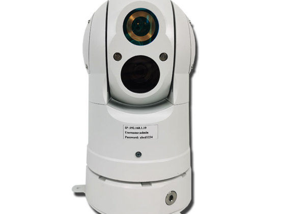 Laser Ranging Dual Spectrum Surveillance Camera Infrared Thermal Imaging Camera Industrial Temperature Measurement 384 Pixels 25MM