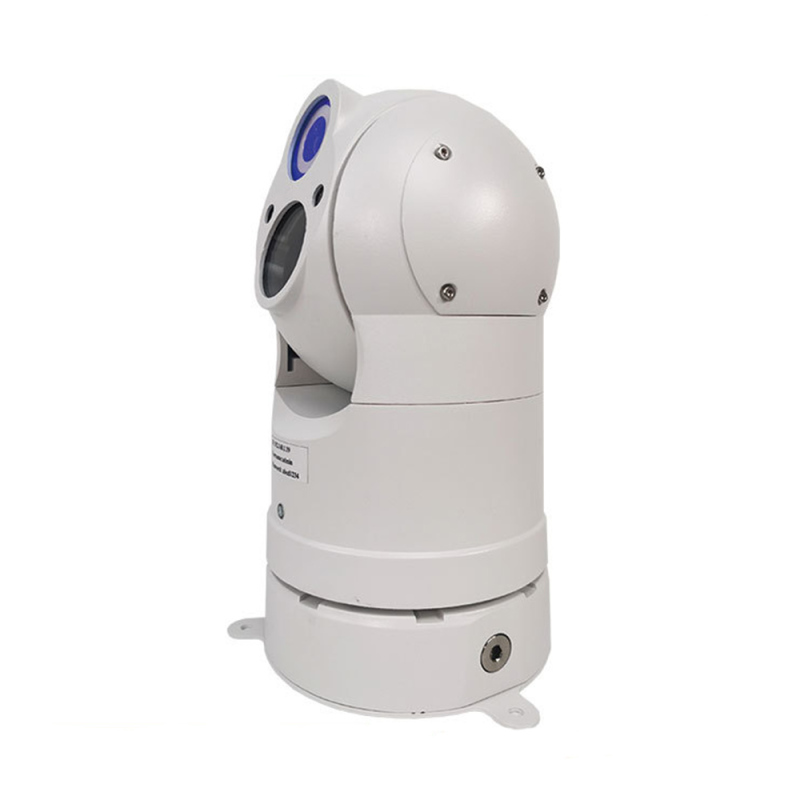 Laser Ranging Dual Spectrum Surveillance Camera Infrared Thermal Imaging Camera Industrial Temperature Measurement 384 Pixels 25MM