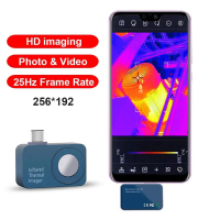 TOOLTOP T7 256*192 Android Card-type Thermal Imaging Camera 25Hz Photo Taking Support Multi-language