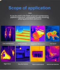 TOOLTOP T7 256*192 Android Card-type Thermal Imaging Camera 25Hz Photo Taking Support Multi-language