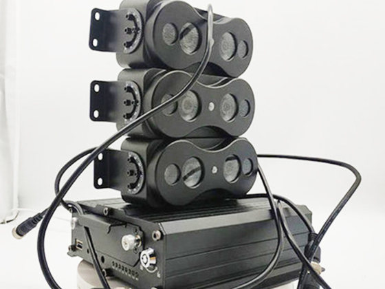 Binocular Intelligent Passenger Flow Counting Network Camera AI Function Video Recorder ADAS Active Safety Alarm System