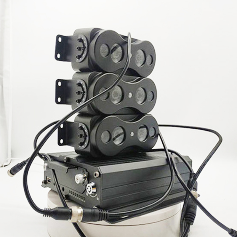Binocular Intelligent Passenger Flow Counting Network Camera AI Function Video Recorder ADAS Active Safety Alarm System