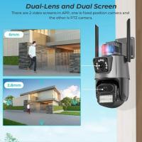 P11 Binocular Gun Ball Outdoor Waterproof Smart Wifi Surveillance Camera Home Security Camera 3