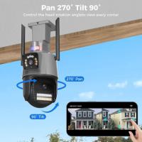 P11 Binocular Gun Ball Outdoor Waterproof Smart Wifi Surveillance Camera Home Security Camera 3