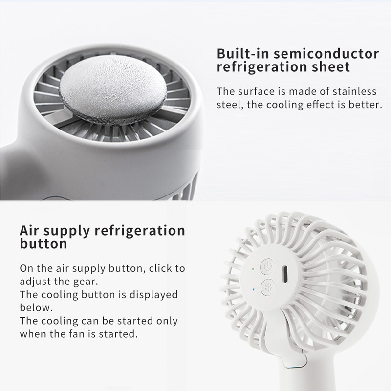 Handheld Silent battery electric fans