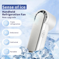 Tragbarer, wiederaufladbarer Mini-Handkühlventilator