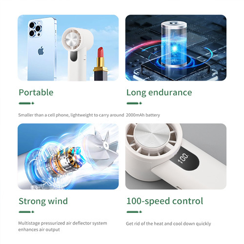 Meilleur ventilateur portatif de voyage silencieux et puissant