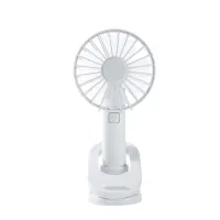 Ventilador elétrico dobrável de bateria com clipe de mão pequeno personalizado
