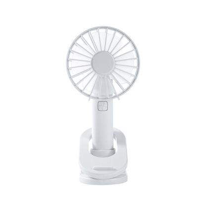Maßgeschneiderter kleiner, handgehaltener, aufsteckbarer, zusammenklappbarer Akku-Elektroventilator