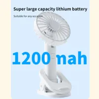 Ventilador elétrico dobrável de bateria com clipe de mão pequeno personalizado