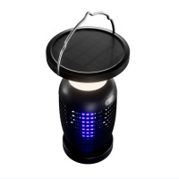 Rechargeable solar led mosquito killer lamp