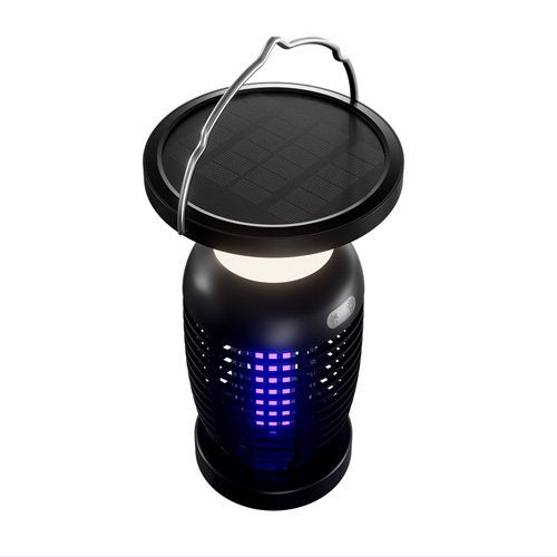 Rechargeable solar led mosquito killer lamp