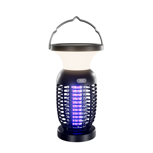 Rechargeable solar led mosquito killer lamp