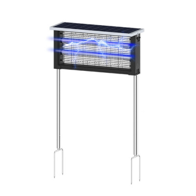 Solar bug zapper lantern