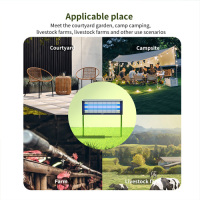 Home solar mosquito killer lamp