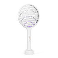 Rechargeable battery electric fly and mosquito zapper