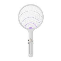 Rechargeable battery electric fly and mosquito zapper
