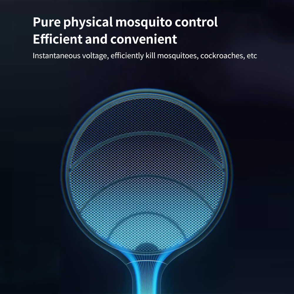 Electric mosquito racquet