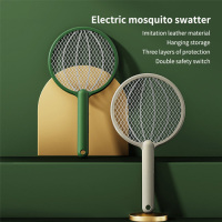 Mini electric mosquito racket usb lithium battery