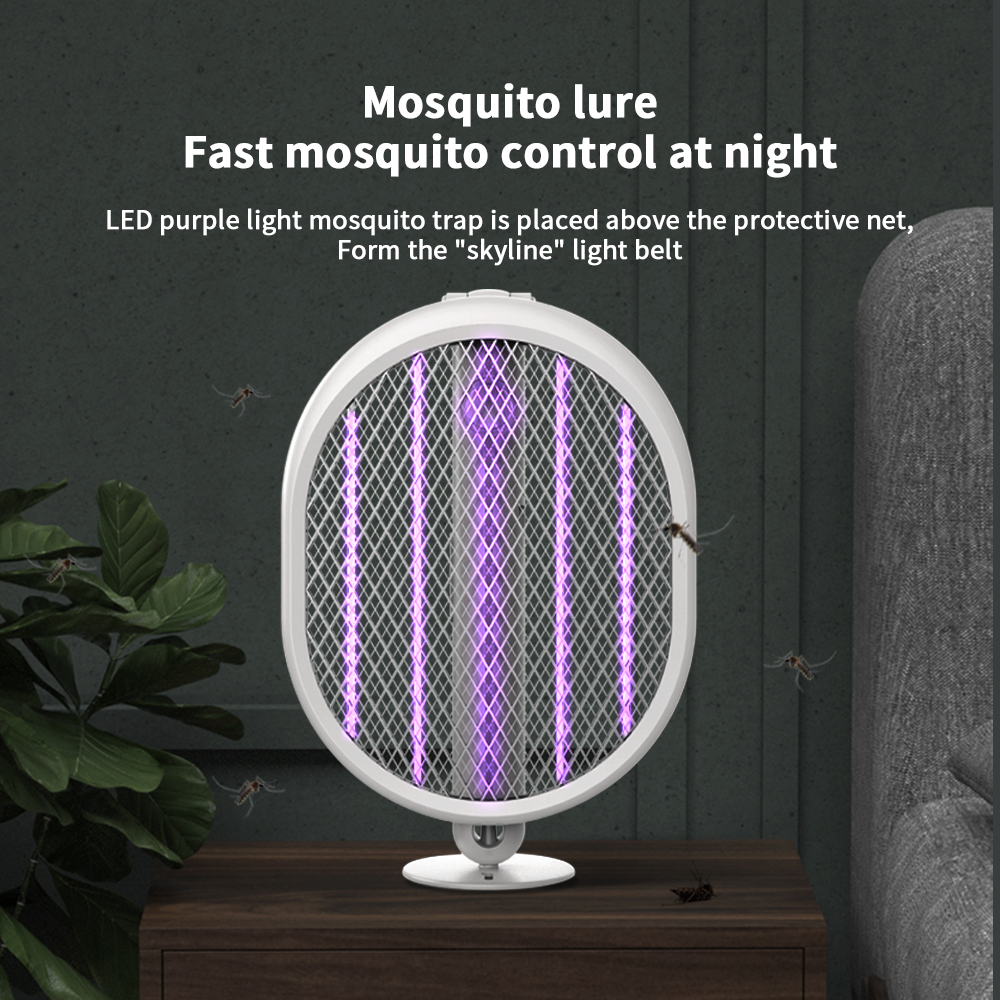 Foldable mosquito racket