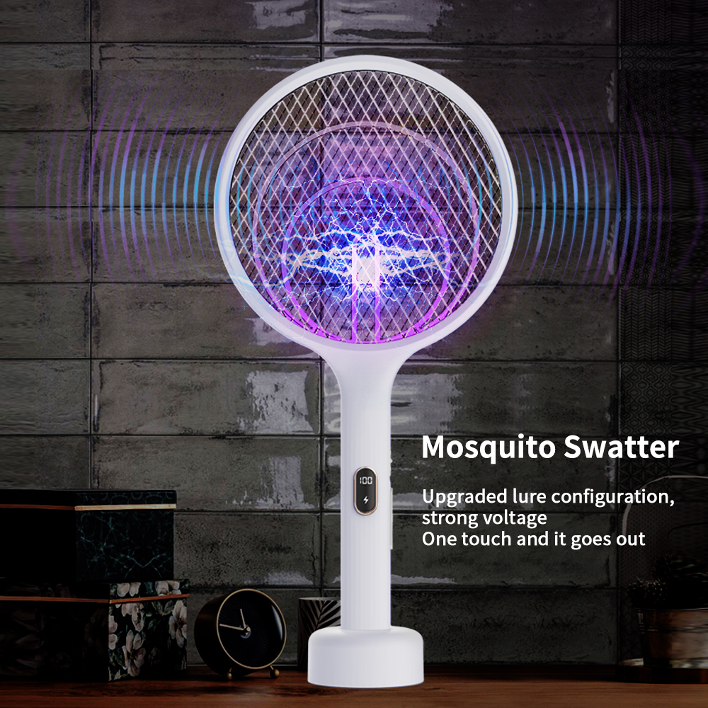 Electric mosquito swatter rechargeable