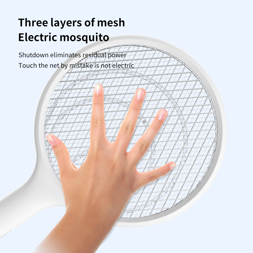 Electric mosquito racquet