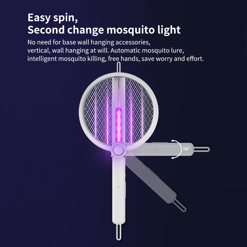 Electric racket fly swatter