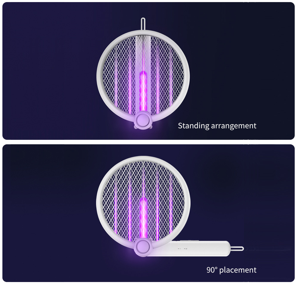 Electric racket fly swatter