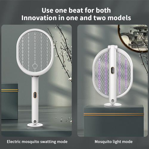 Foldable insect killer racket