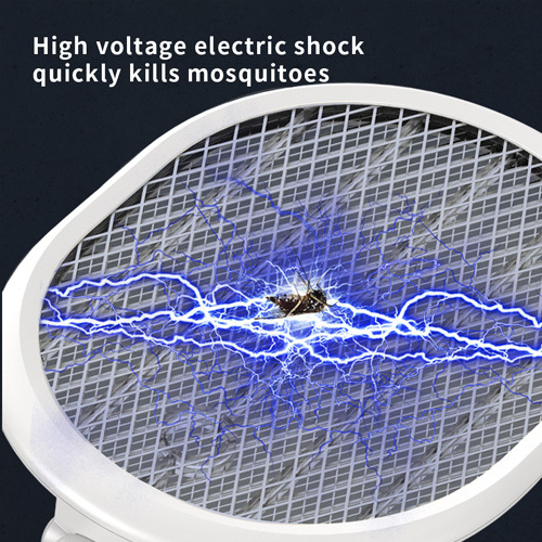 Foldable insect killer racket
