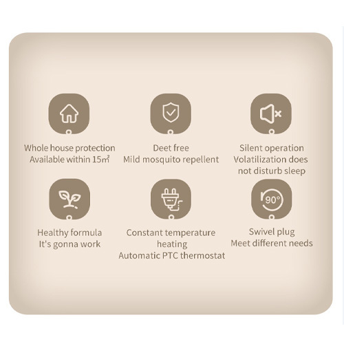 Indoor Wall mounted electric liquid repellent mosquito repellent incense