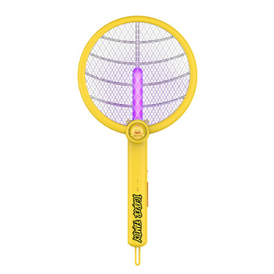 Rechargeable lithium battery 2 in 1 mosquito swatter