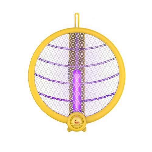 Rechargeable lithium battery 2 in 1 mosquito swatter