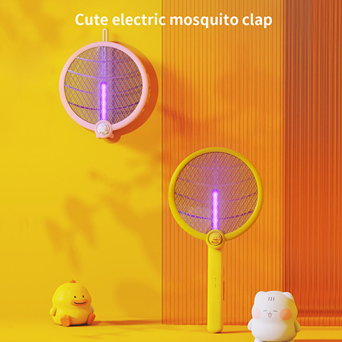 Rechargeable lithium battery 2 in 1 mosquito swatter