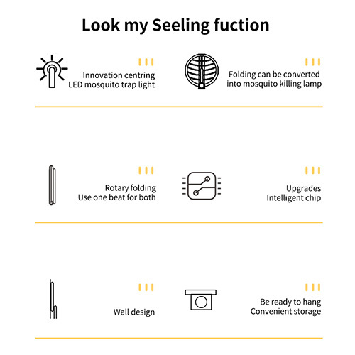 Rechargeable lithium battery 2 in 1 mosquito swatter