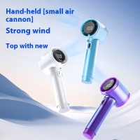 Quiet portable trave high speed handheld fan
