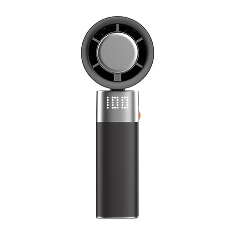 Portable cooling handheld battery fan