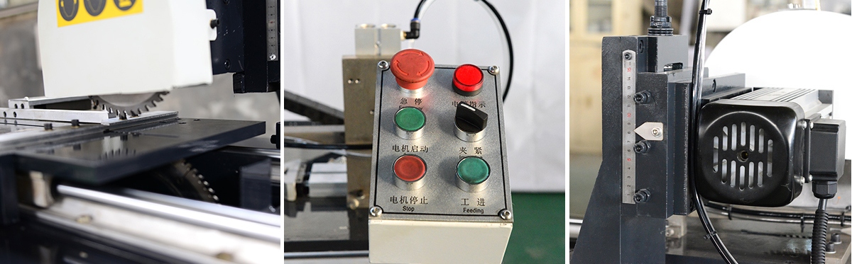 Aluminum Corner Drilling Tapping Cutting Machine