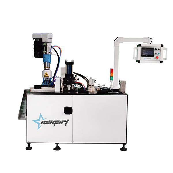 URT-06 Automatic Two-Wing Aluminum Hinge Making Machine