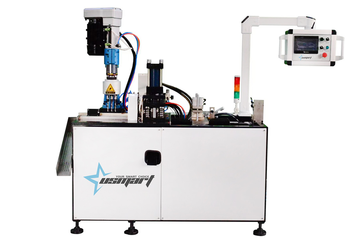 Aluminum Windows Doors Hinge Automatic CNC Processing Machine