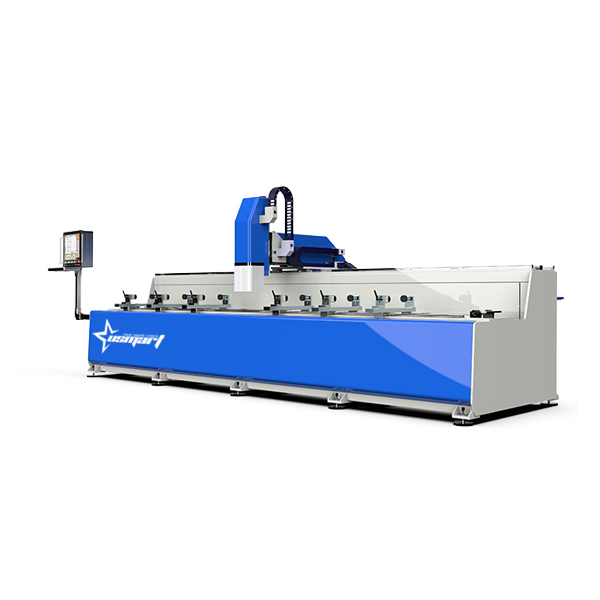 URT-A8 3000mm Aluminum Profile CNC Drilling Milling Machine